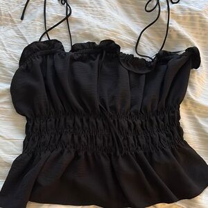Elegant Black Women's Top